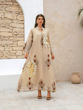 Embroidered Muslim Abaya Dress