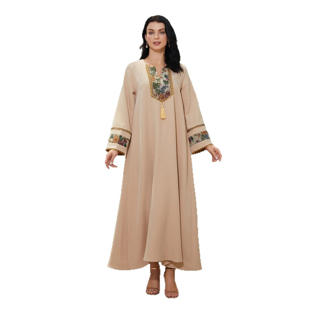 Middle Eastern Muslim Abaya Long Dress