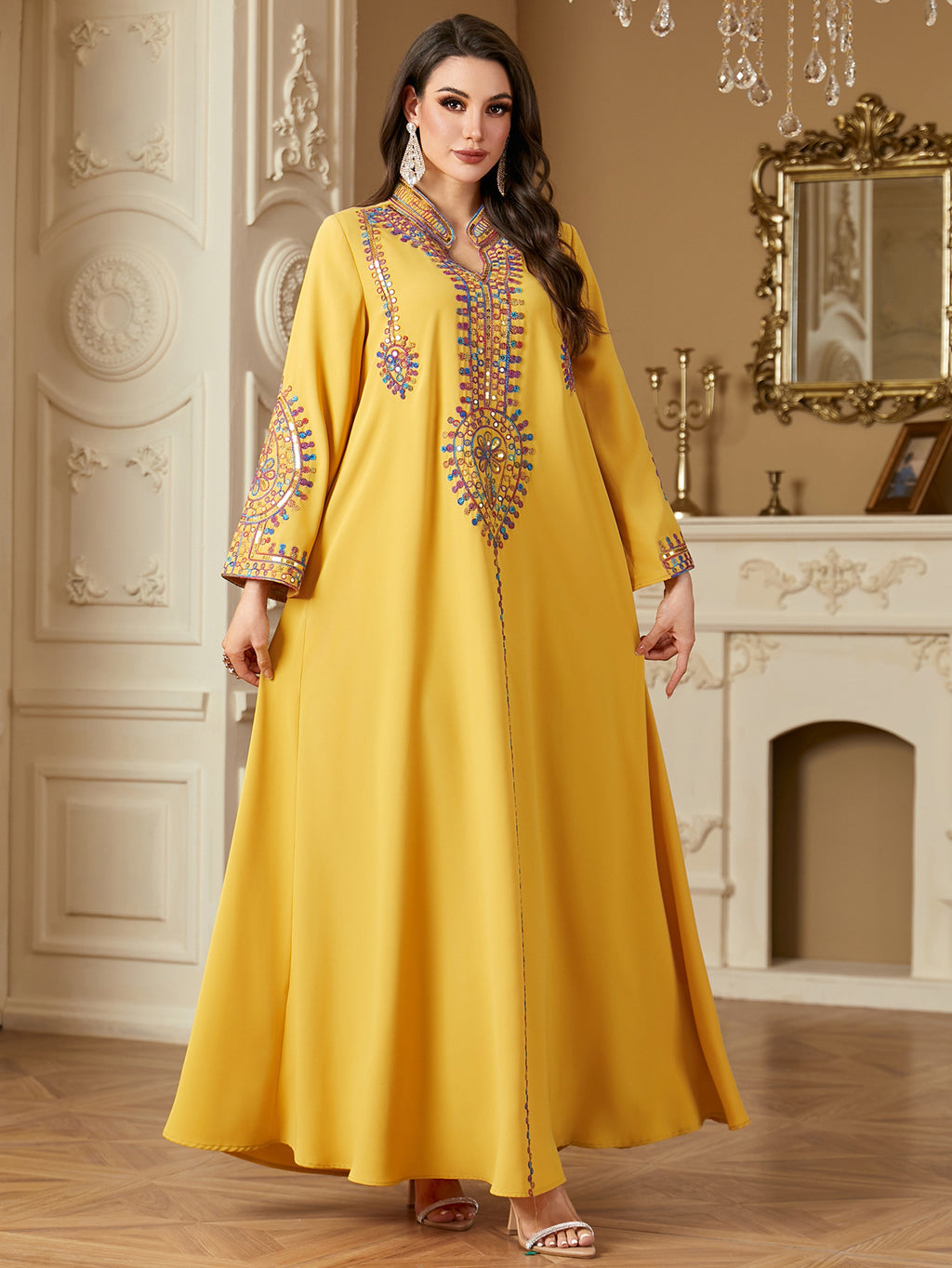 Embroidered Dress