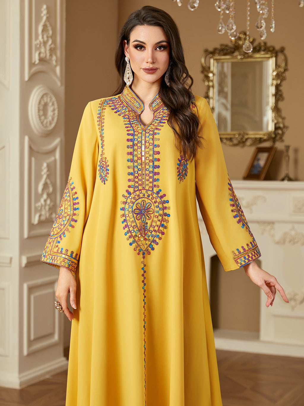 Embroidered Dress