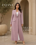 Eid Collection Abaya Coat | Premium Modest Layer by ZAYANA