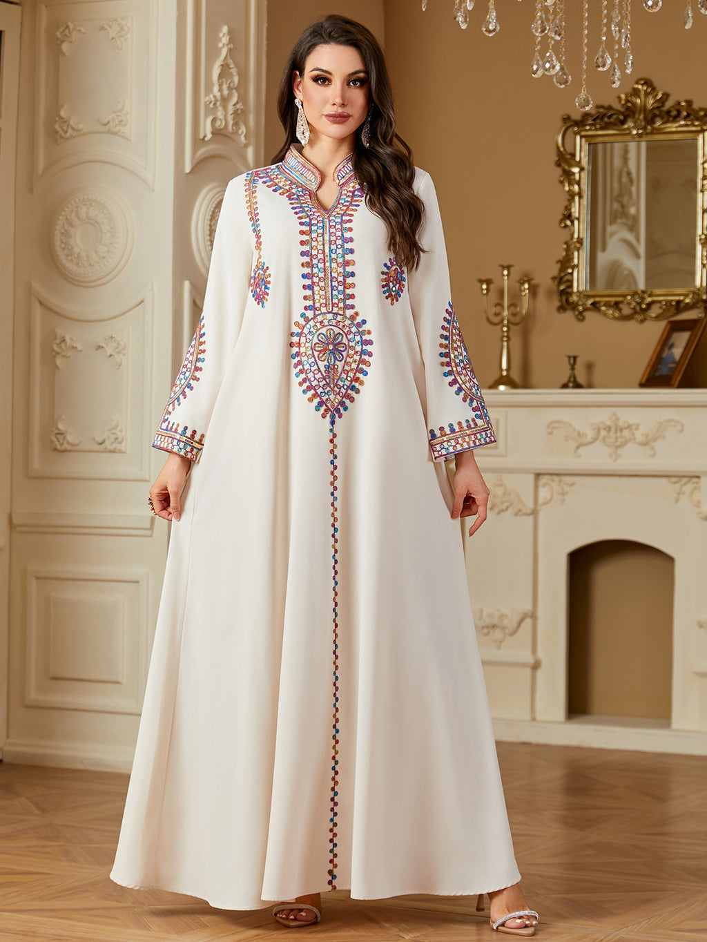 Embroidered Dress
