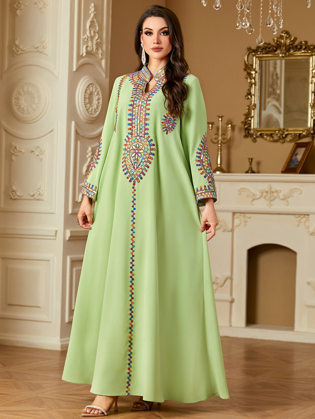 Embroidered Dress