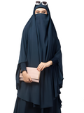 Women & Girls Firdaus Fabric Khimar With Full Sleeves Size 30X20X2 CM
